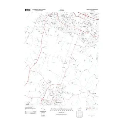 2013 Map of Nicholasville, 2013 Print