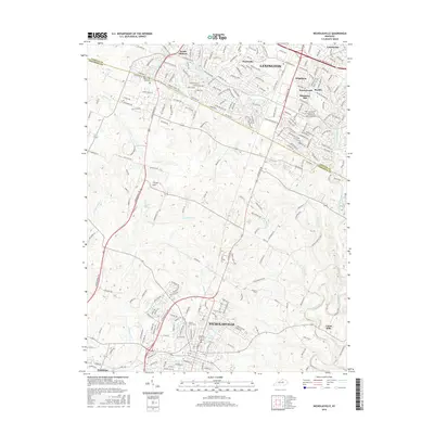 2016 Map of Nicholasville, 2016 Print