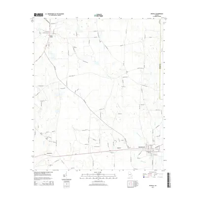 2014 Map of Nicholls, 2014 Print