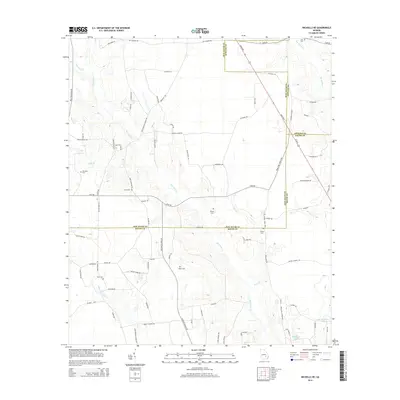 2014 Map of Nicholls NE, 2014 Print
