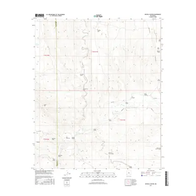 2017 Map of Nichols Canyon, 2017 Print