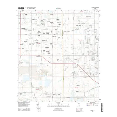 2015 Map of Nichols, 2015 Print