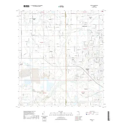 2018 Map of Nichols, 2018 Print