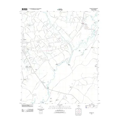 2011 Map of Nichols, 2011 Print