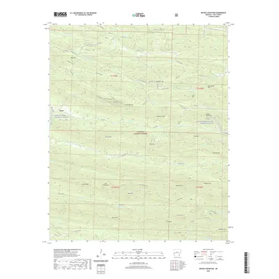 2020 Map of Nichols Mountain, 2020 Print