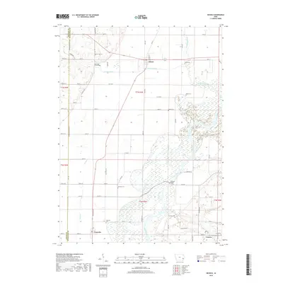 2018 Map of Nichols, 2018 Print
