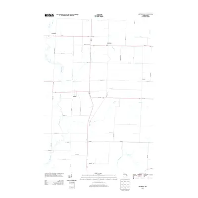 2013 Map of Nichols, 2013 Print