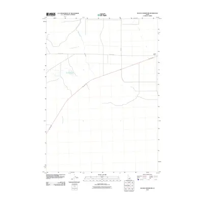 2010 Map of Nichols Reservoir, 2010 Print