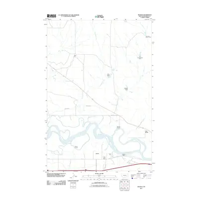 2011 Map of Nichols, 2011 Print