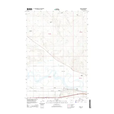 2014 Map of Nichols, 2014 Print