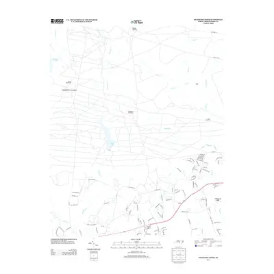 2013 Map of Nicholson Creek, 2013 Print