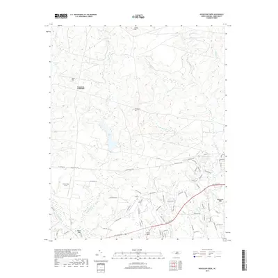 2019 Map of Nicholson Creek, 2019 Print