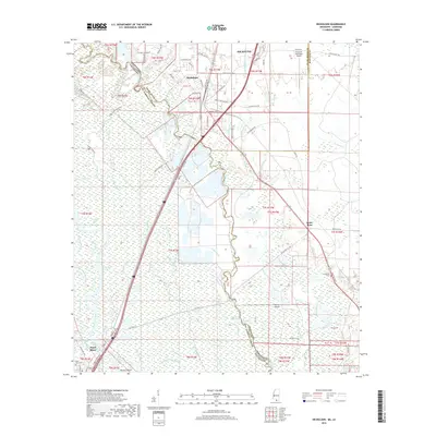 2018 Map of Nicholson, 2018 Print