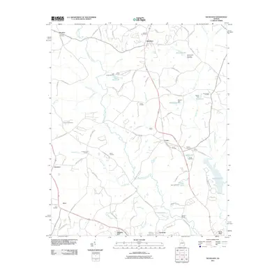 2011 Map of Nicholson, 2011 Print