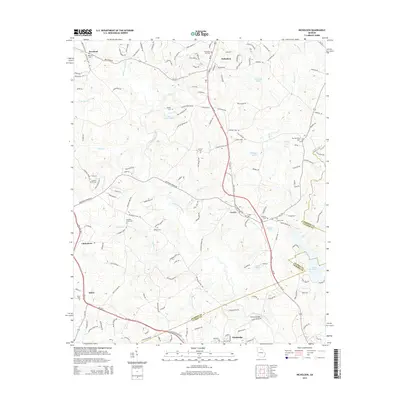 2014 Map of Nicholson, 2014 Print