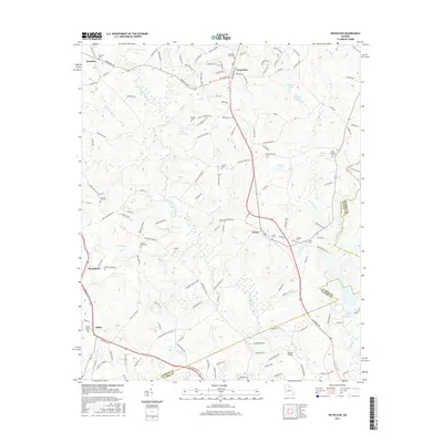 2017 Map of Nicholson, 2017 Print