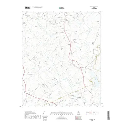2020 Map of Nicholson, 2020 Print