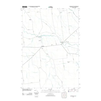 2013 Map of Nicholville, 2013 Print