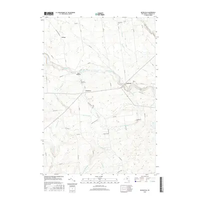 2016 Map of Nicholville, 2016 Print