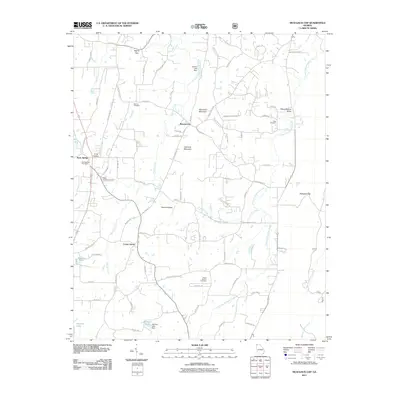 2011 Map of Nickajack Gap, 2011 Print
