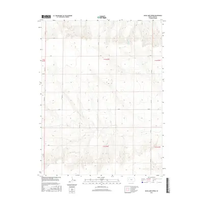 2015 Map of Nickel Mine Spring, 2015 Print