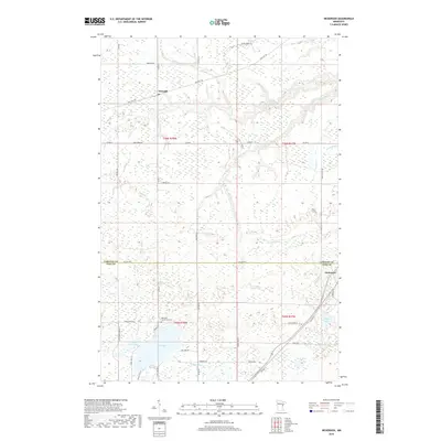 2019 Map of Nickerson, 2019 Print