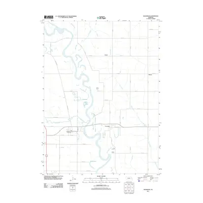 2011 Map of Nickerson, 2011 Print