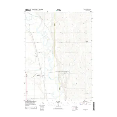 2014 Map of Nickerson, 2014 Print