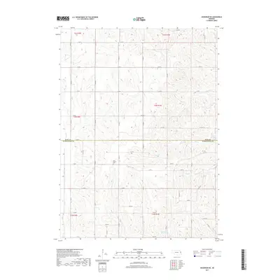 2017 Map of Nickerson NE, 2017 Print