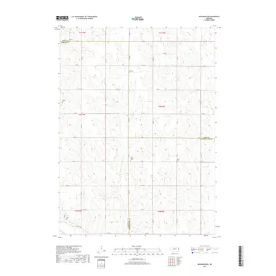 2017 Map of Nickerson NW, 2017 Print