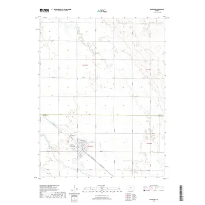 2018 Map of Nickerson, 2018 Print
