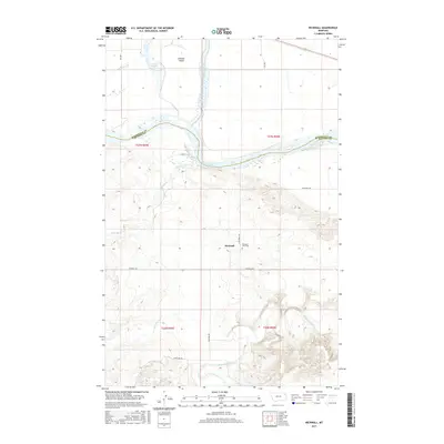 2017 Map of Nickwall, 2017 Print