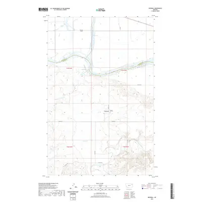 2020 Map of Nickwall, 2020 Print