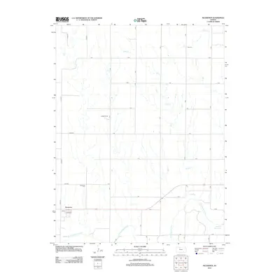 2012 Map of Nicodemus, 2012 Print