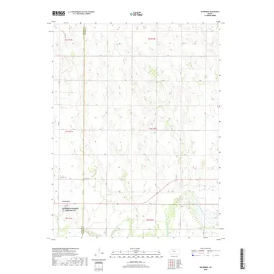 2018 Map of Nicodemus, 2018 Print