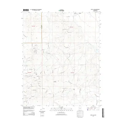 2013 Map of Nicoll Lake, 2013 Print