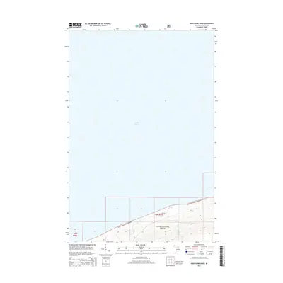 2014 Map of Nighthawk Creek, 2014 Print