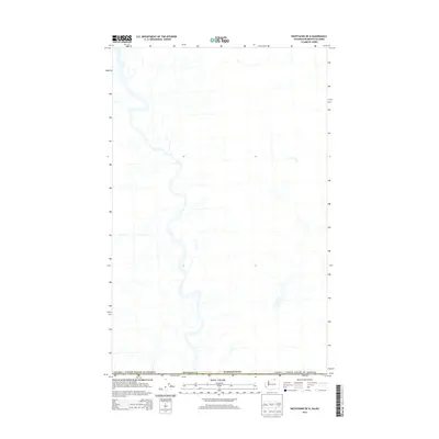 2014 Map of Nighthawk OE N, 2014 Print