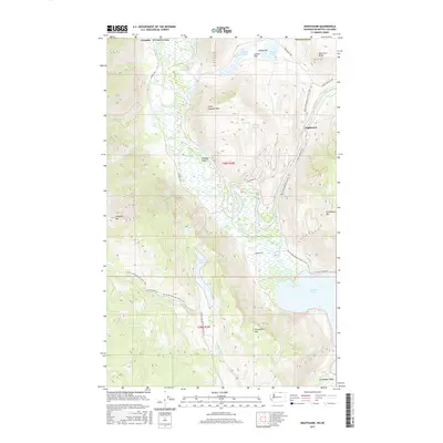 2017 Map of Nighthawk, 2017 Print
