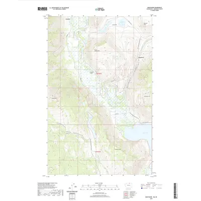 2020 Map of Nighthawk, 2020 Print