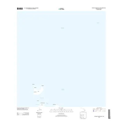 2013 Map of Niihau North OE N, 2013 Print