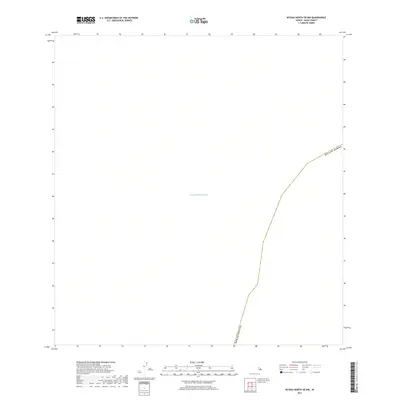 2017 Map of Niihau North OE NW, 2017 Print