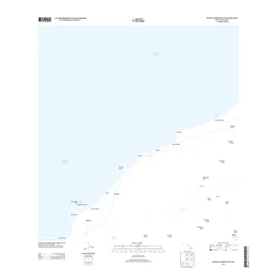 2013 Map of Niihau North OE W, 2013 Print