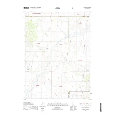 2018 Map of Nile Spring, 2018 Print