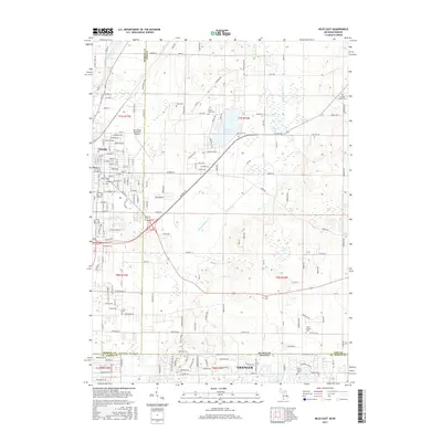 2017 Map of Niles East, 2017 Print