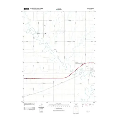 2012 Map of Niles, 2012 Print