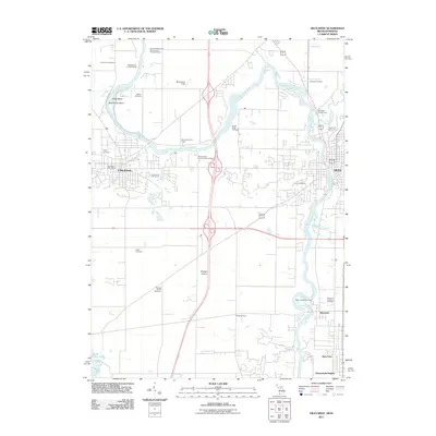 2011 Map of Niles West, 2011 Print