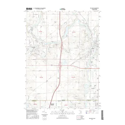 2017 Map of Niles West, 2017 Print