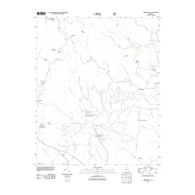 2011 Map of Nimblewill, 2011 Print