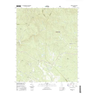 2017 Map of Nimblewill, 2017 Print